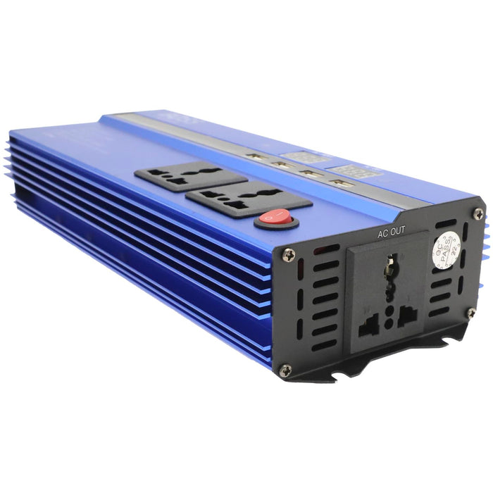 3000W Car power Inverter Power Your Devices Anywhere with USB Ports and AC Sockets DC 12V to AC 220V Can be used at home with 12 v battery and cars also with lighter socket