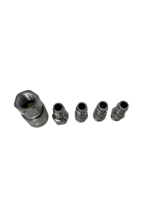5PCS Air Quick Coupling Set 1/4" Male & Female Connectors for Air Compressor Tools (MKQC01-EU)