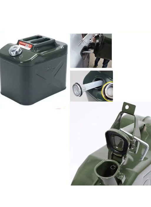 Metal Fuel Can with Flexible Spout 10L/15L/20L