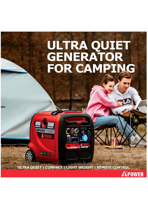 4000Watt Inverter Generator Silent Gasoline Generator  (BNSM4500I)