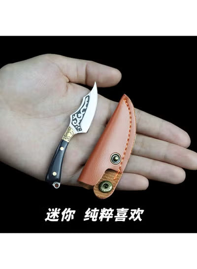 Mini Portable Pocket Knife for Camping Survival & Outdoor Use | Sharp Steel Blade, Lightweight, Compact EDC Tool