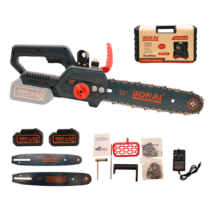 Bonai 168V 2in1 Cordless Chainsaw 10"+12" (BN-HK155)
