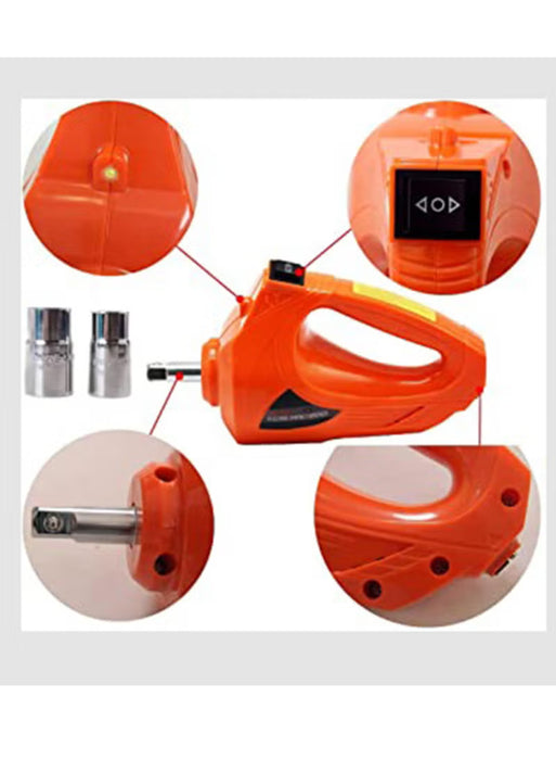 Hydraulic Jack, Wrench and Tyre Inflator 3 in 1