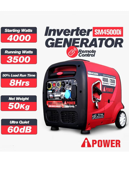 4000Watt Inverter Generator Silent Gasoline Generator  (BNSM4500I)