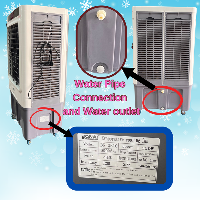 Portable Air Cooler with Remote