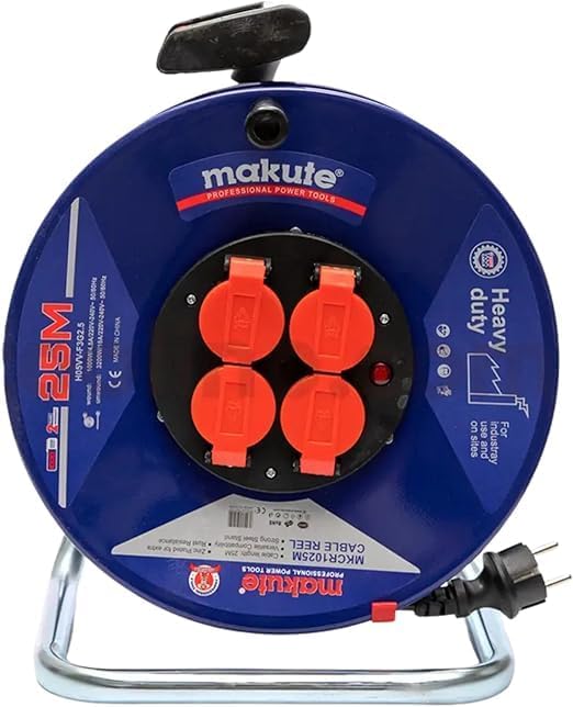 Makute Cable Reel 25m (MKCR1025M)
