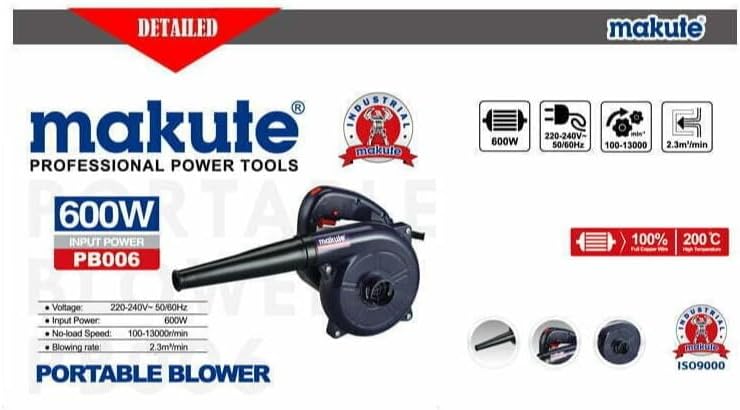 Makute Electric Portable Air Blower (PB006)