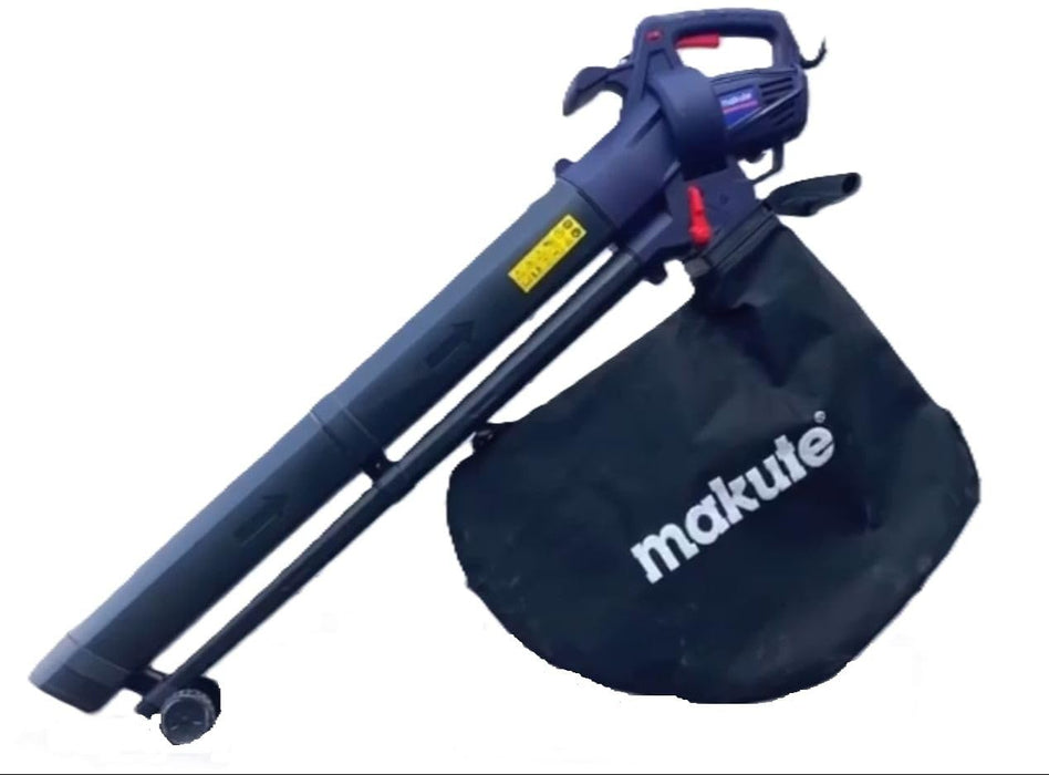 MAKUTE PB122 Portable Electric Blower/Vacuum, 3000W High-Power Corded Tool, Efficient Leaf Blowing & Dust Collection, Home Maintenance Gift.