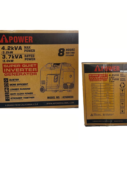 Inverter Generator Silent Gasoline Generator- Remote Control (BNA3500DI)
