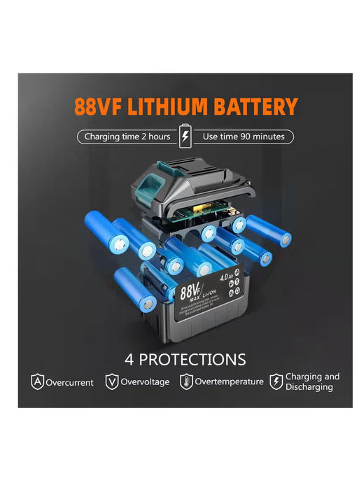 Cordless Electric Pressure Washer 88Vf