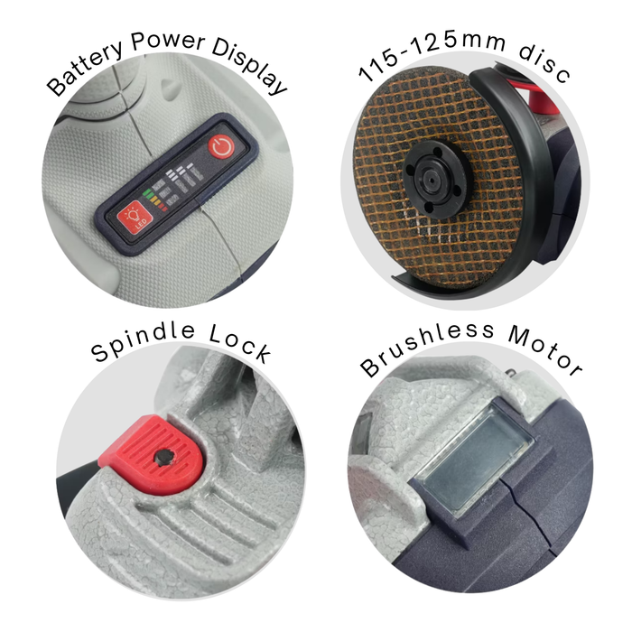 Cordless Angle Grinder (CAG121-L)