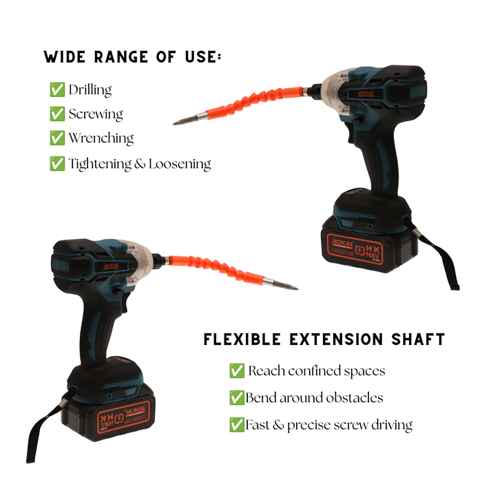 Bonai Cordless Impact Wrench (BN-HK139)