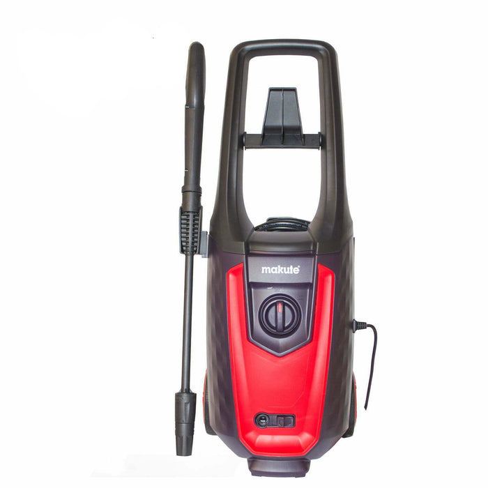 High-Performance 1400W Pressure Washer with TSS and Lock System - Ideal for Home, Garden, and Car - 140 Bar - Red/Black