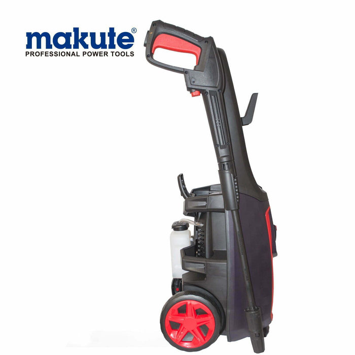 High-Performance 1400W Pressure Washer with TSS and Lock System - Ideal for Home, Garden, and Car - 140 Bar - Red/Black