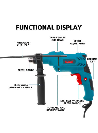 High-Power 1500W Impact Drill (BN-GW27-13)