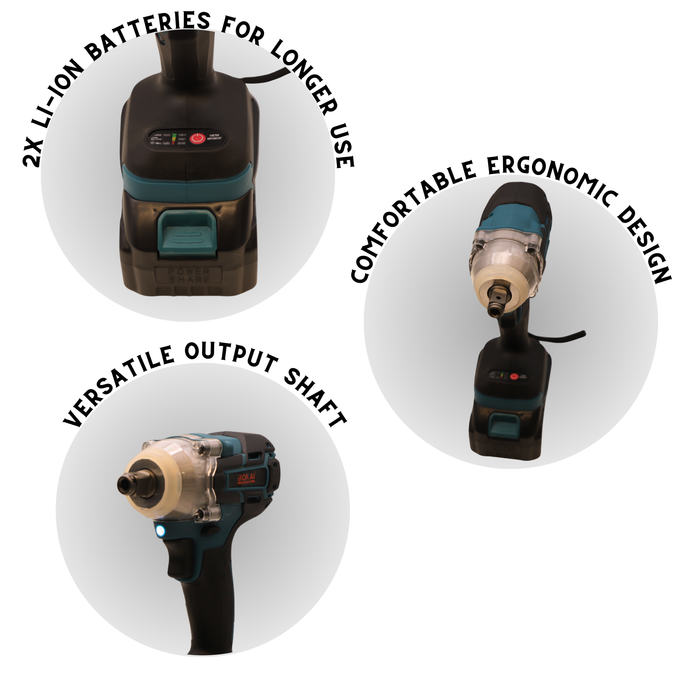 Bonai Cordless Impact Wrench (BN-HK139)