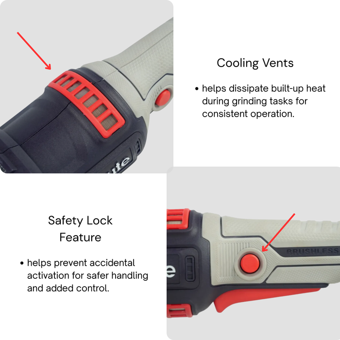 Cordless Angle Grinder (CAG121-L)