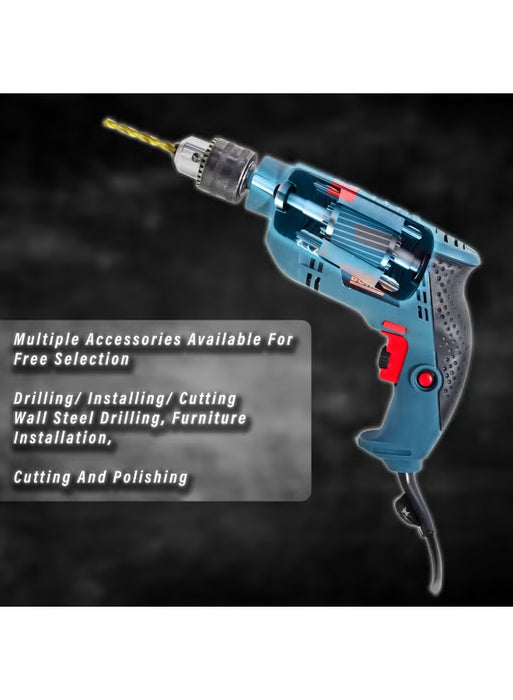 Heavy Duty Electric Drill Kit with Accessories (BN-HK113)