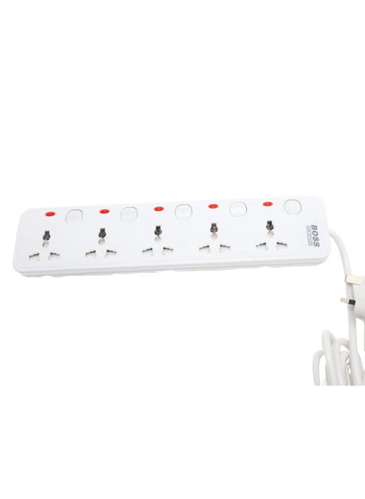 Extension Lead 5 Way Power Strip