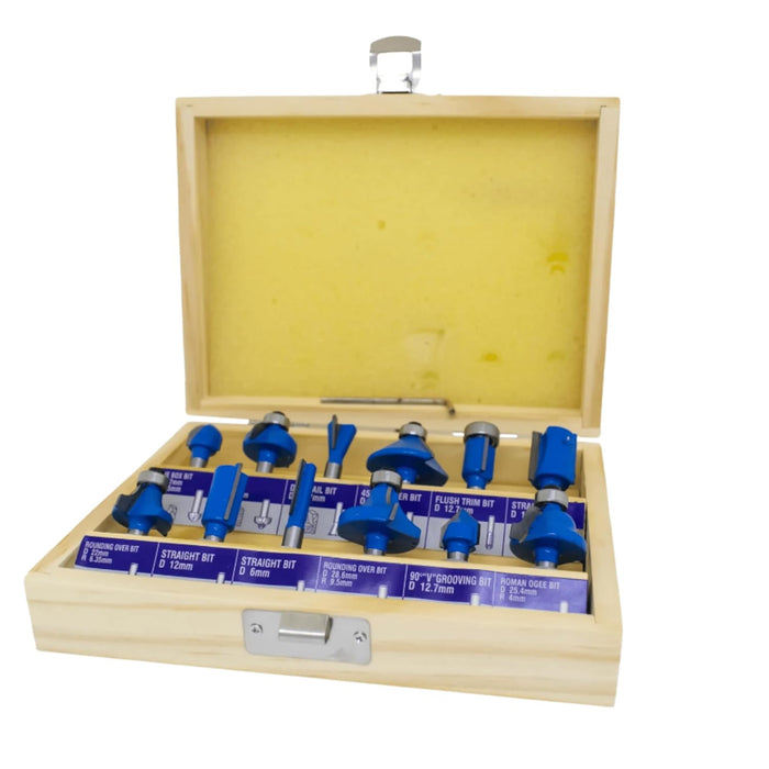 Makute 12PCS Router Bit Set (MKAPRB1221)