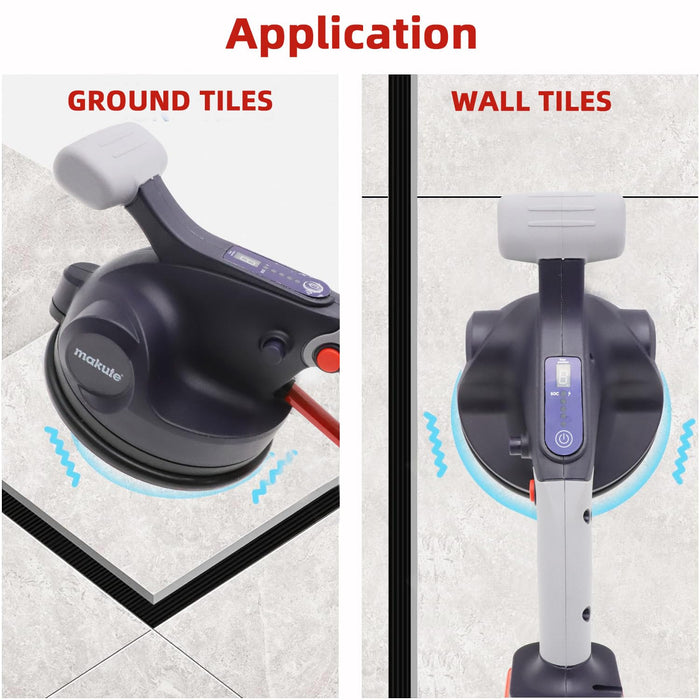 Makute 21V Cordless Tile Vibrating Tool 166mm Vibrators Tile Machine TV1661