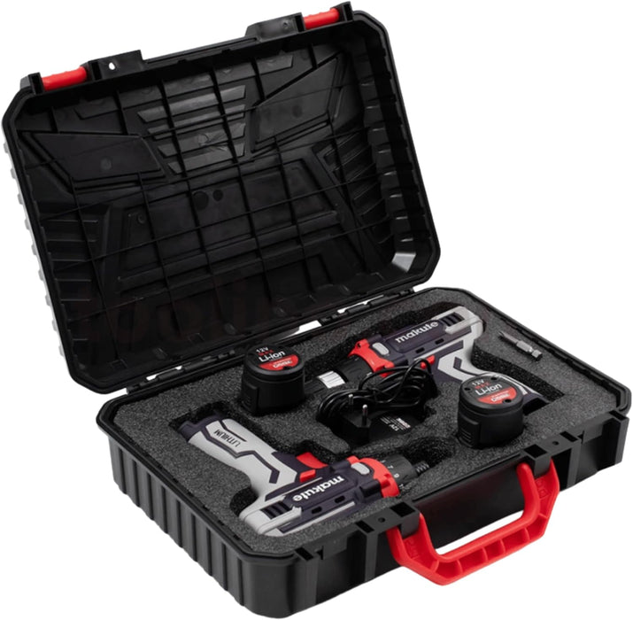Makute Cordless Drill & Screwdriver Set (P2-DC01-2B)