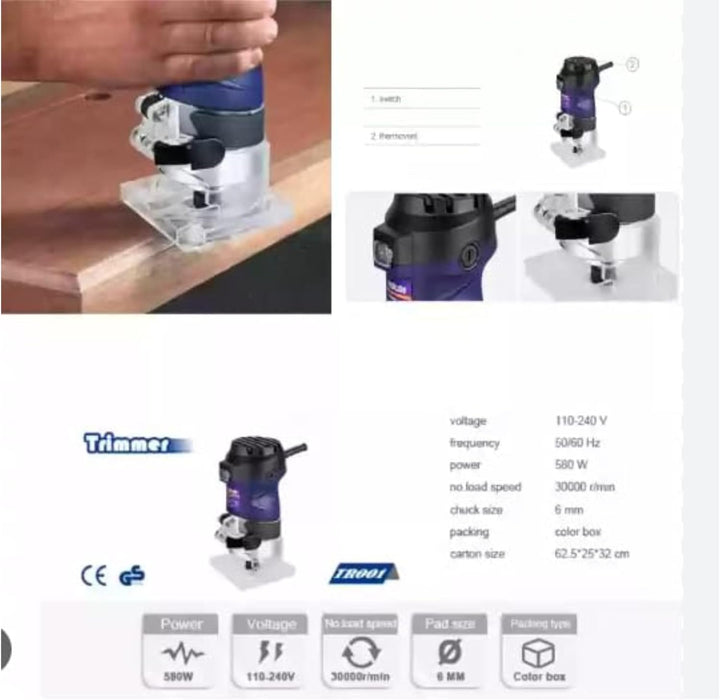 makute 6mm Trimmer (TR001)