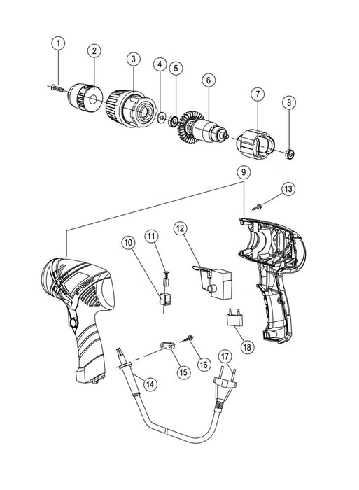Electric Drill 280W (ED012)