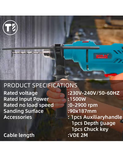 High-Power 1500W Impact Drill (BN-GW27-13)