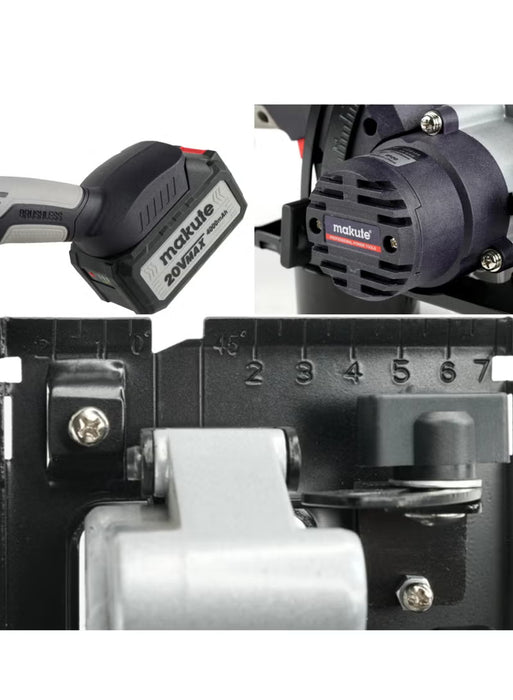 Cordless Mini Circular Saw (CCS125-BL)