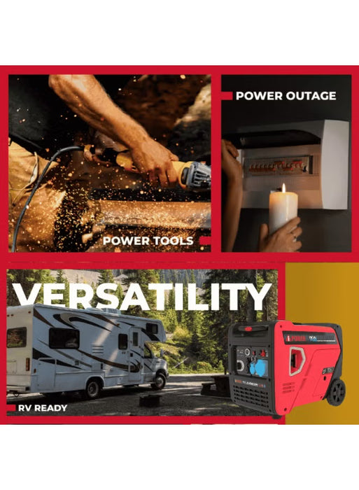 Dual Fuel Silent Inverter Generator (SM6500DFi)