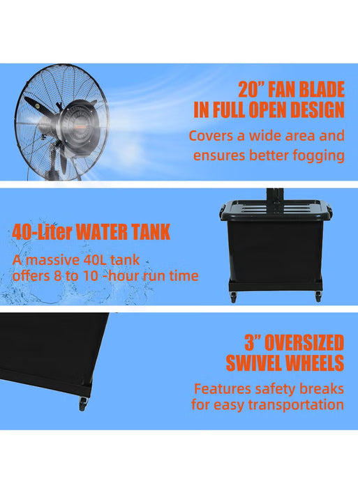 Bonai 26’’ Stand Cooling Water Fan  (HK-WT650)