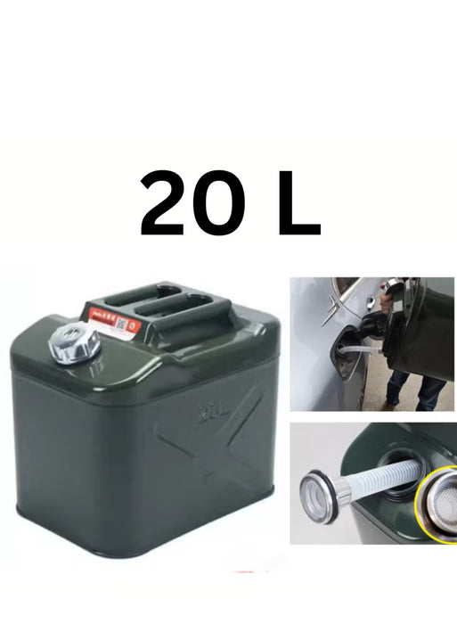 Metal Fuel Can with Flexible Spout 10L/15L/20L