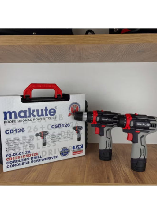 Cordless Drill & Screwdriver Set(P2-DC01-2B)