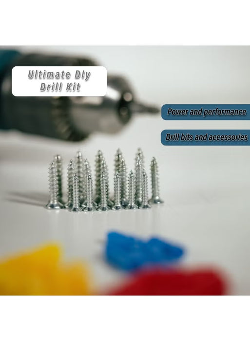 Heavy Duty Electric Drill Kit with Accessories (BN-HK113)