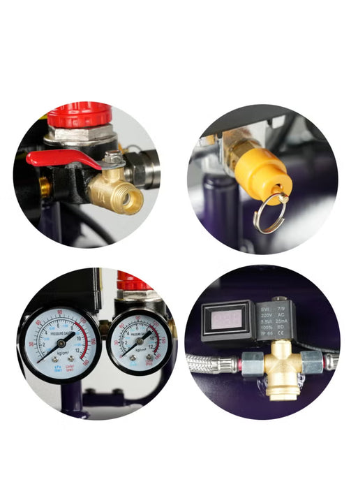 50L Portable Oil-Free Air Compressor (AC121-50W)