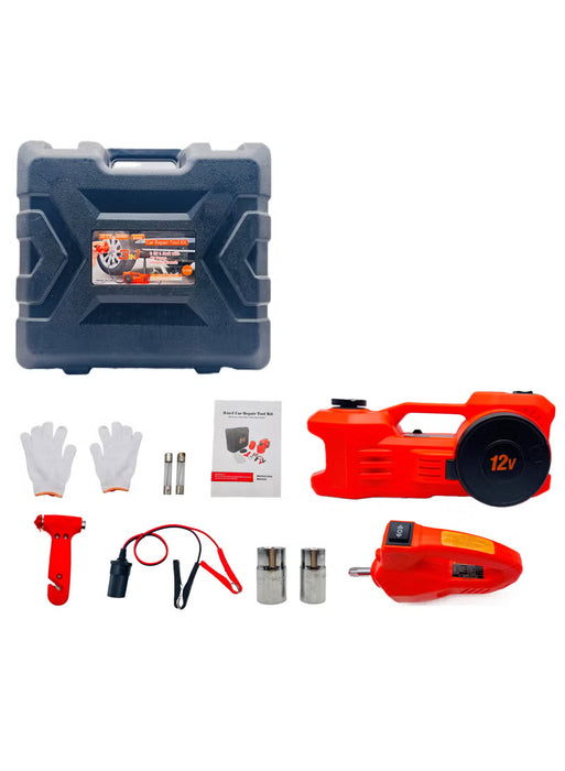 Hydraulic Jack, Wrench and Tyre Inflator 3 in 1