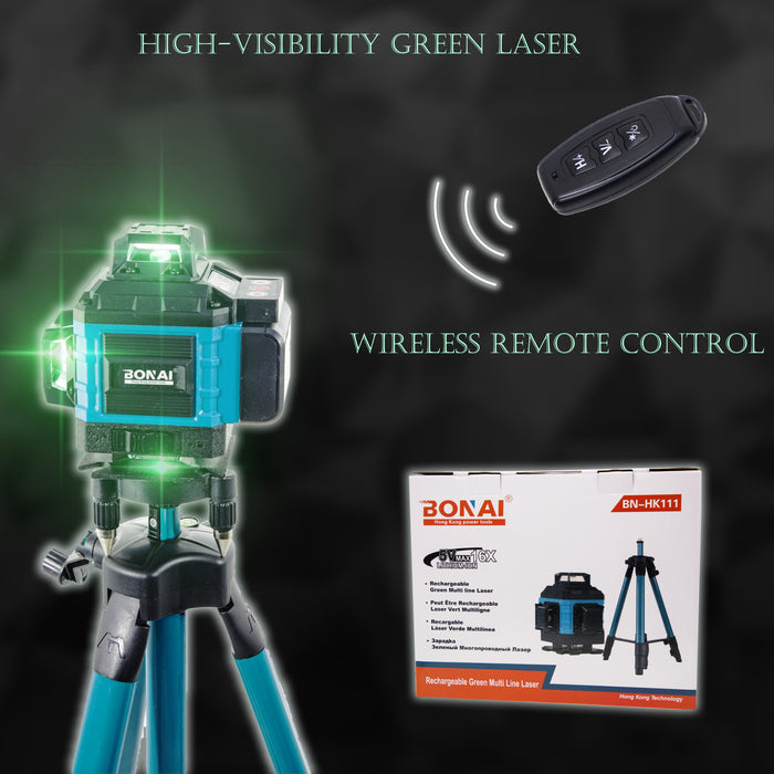 Rechargeable Green Multi Line Laser Level (BN-HK111)