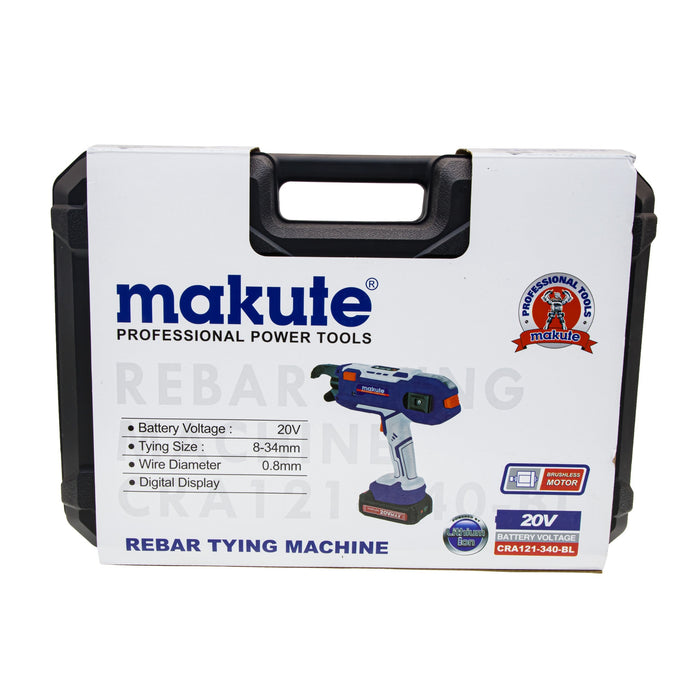 Makute Rebar Tying Machine (CRA121-340-BL)