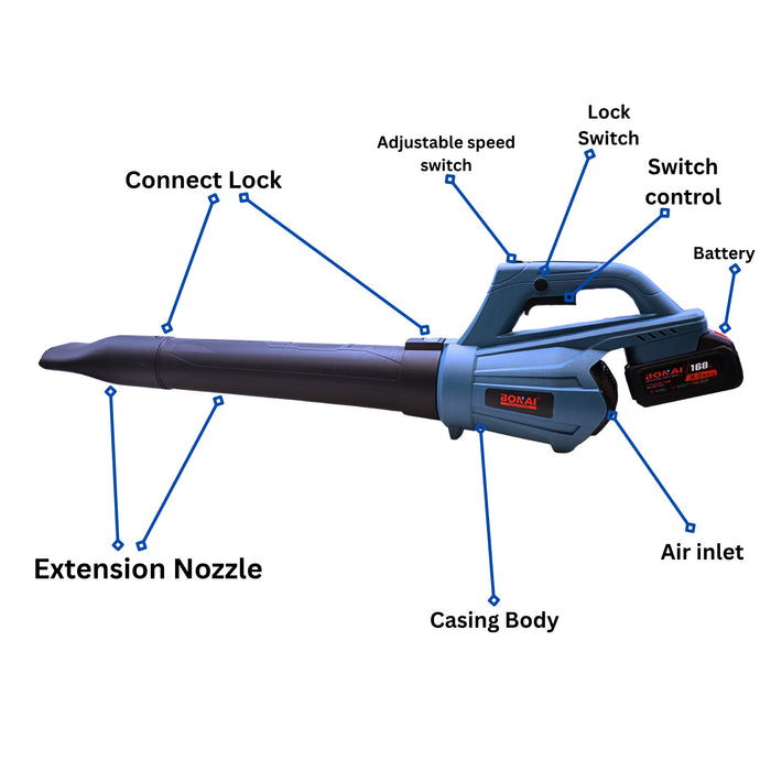 1500W Cordless Blower (BN-HK302)