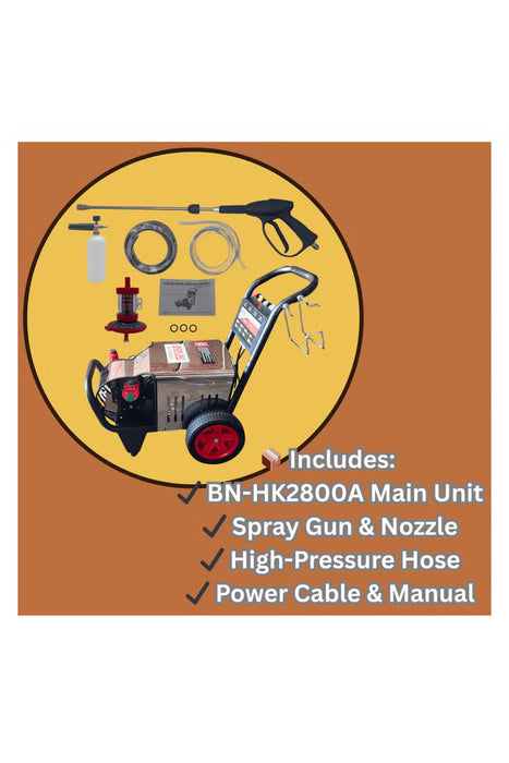 Heavy Duty High Pressure Washer (BN-HK2800A)