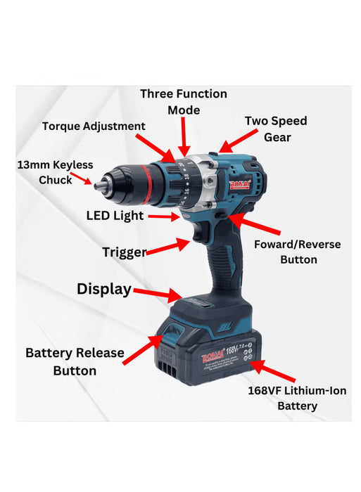Cordless Drill Set (BN-13m-1)
