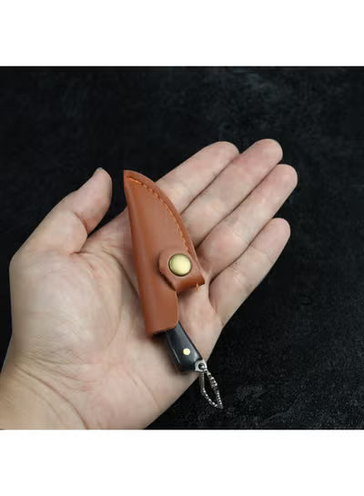 Mini Portable Pocket Knife for Camping Survival & Outdoor Use | Sharp Steel Blade, Lightweight, Compact EDC Tool
