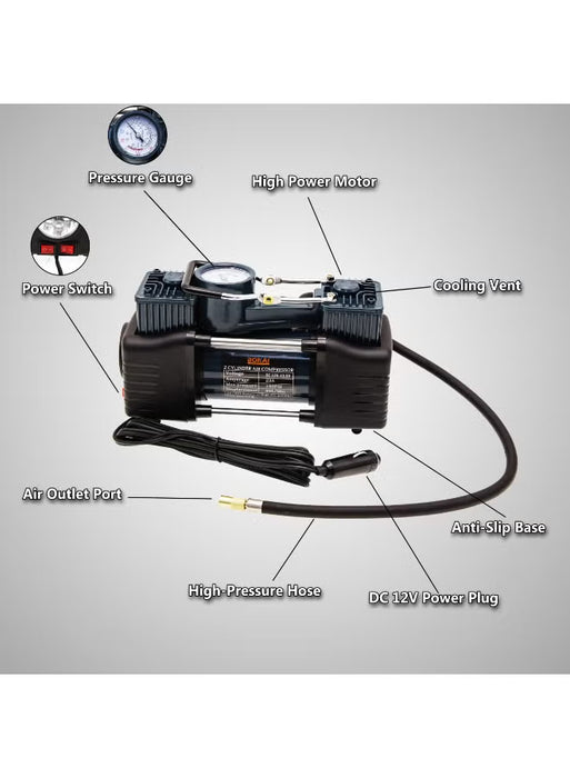 Portable Air Compressor 12V DC (BN-HK107)