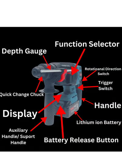 Cordless Rotary Hammer (BN-HK46)