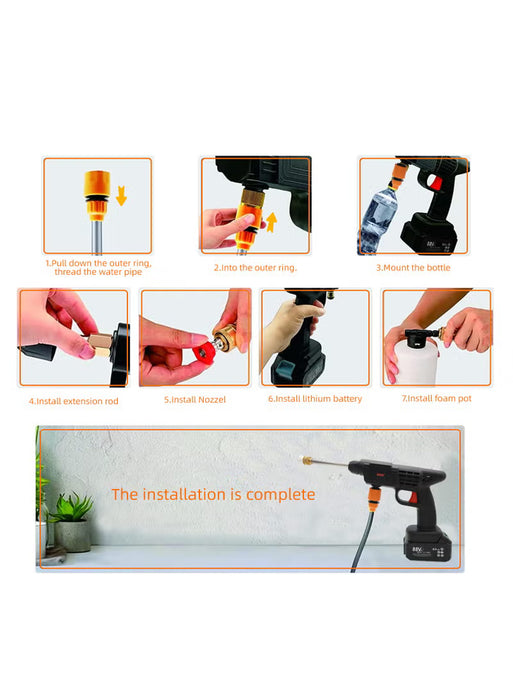 Cordless Electric Pressure Washer 88Vf