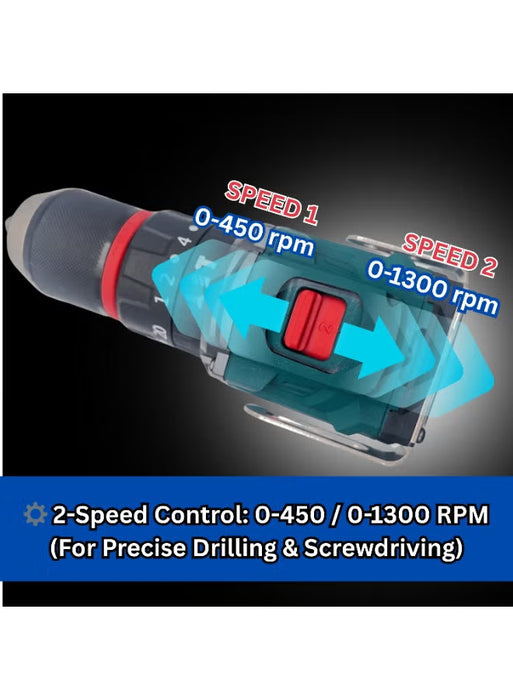 Cordless Brushless Impact Drill 88VF Waterproof (BN-HK68)