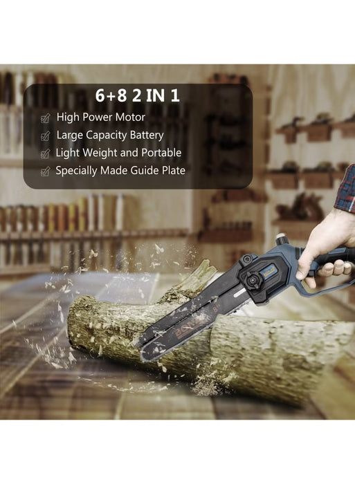 Cordless Chainsaw 6+8 inch (BN-HK102)