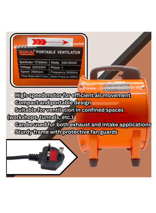 Industrial Ventilator Fan (BN-HK52)