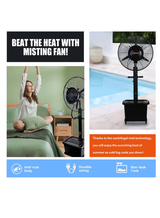 Bonai 26’’ Stand Cooling Water Fan  (HK-WT650)